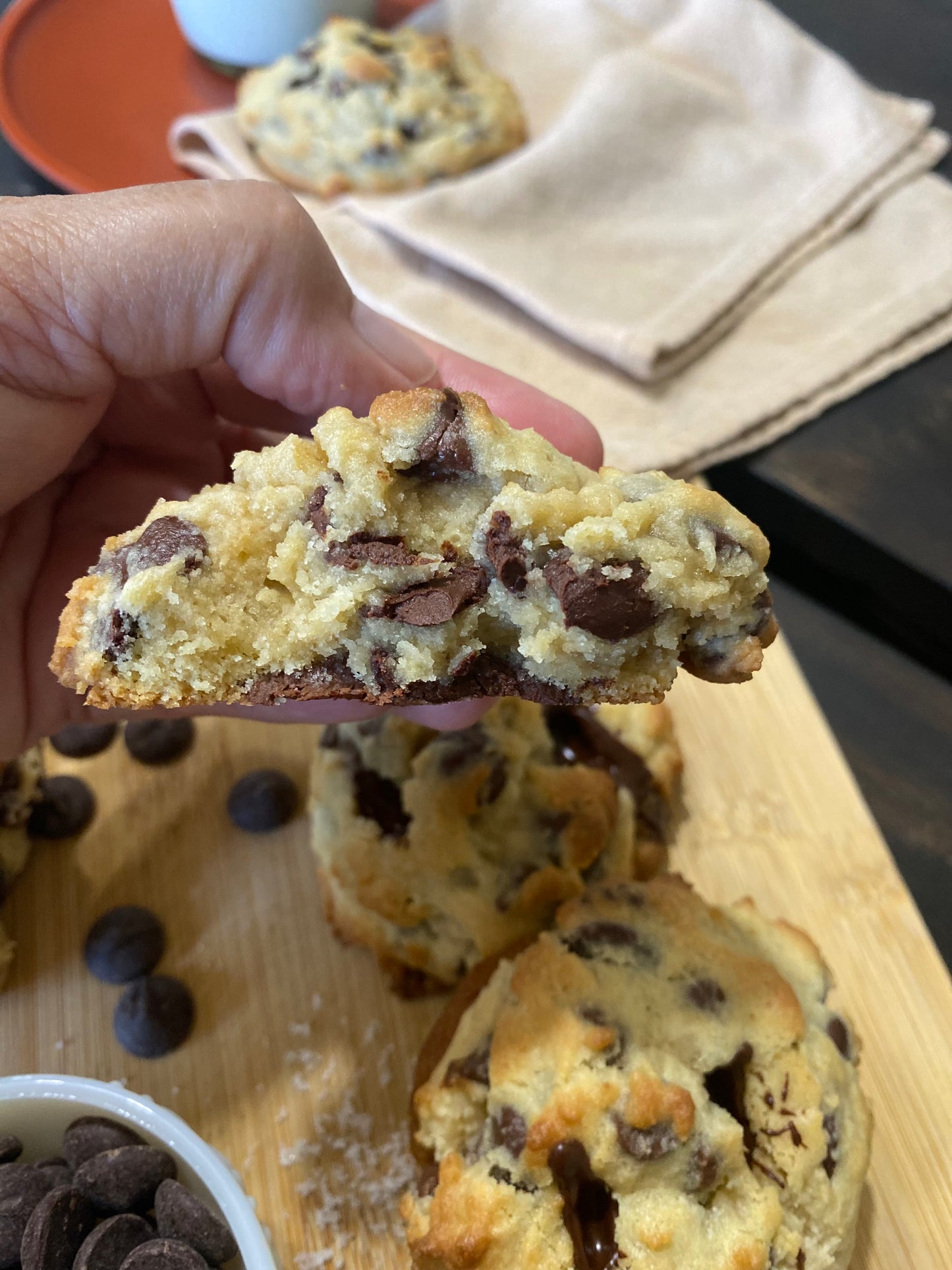 Double Chocolate Chip Cookies